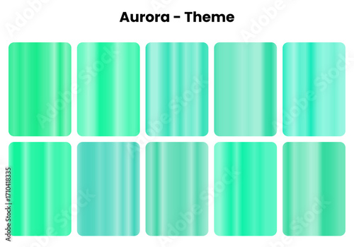 Magical aurora gradients with polar light dance, Northern lights colors for mystical designs, Atmospheric wonder meets ethereal beauty