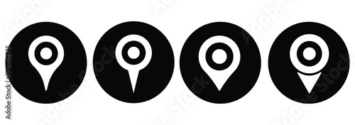 Location icon. Map pin icon set. location marker. location pin. Map pin icon vector illustration eps 10. navigation icon