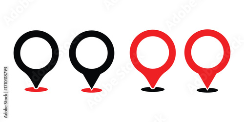 Location icon. Map pin icon set. location marker. location pin. Map pin icon vector illustration eps 10. navigation icon