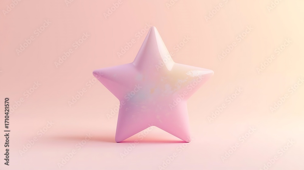 Obraz premium Pastel Planet Earth Dream World Star of Light 