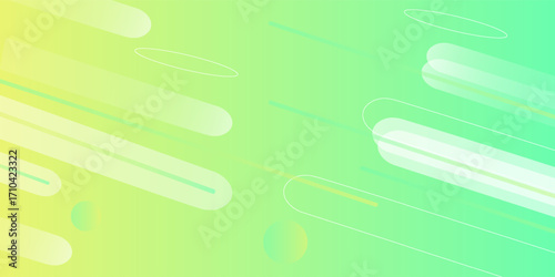 Green and yellow abstarct background. Colorful. Slash effect. Vector design. eps10