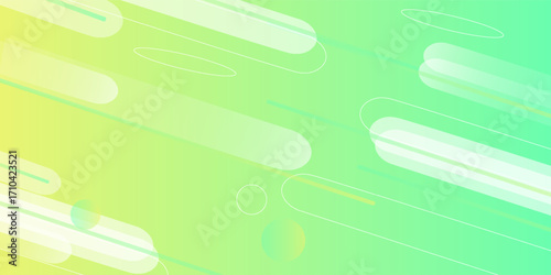 Green and yellow abstarct background. Colorful. Slash effect. Vector design. eps10