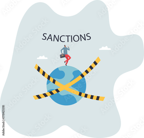 World economic sanctions, force country to obey international law by limit or stop trading.about a man and his life.