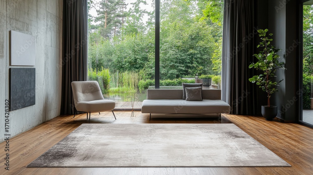 Fototapeta premium modern livingroom
