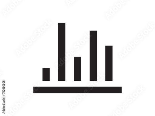 business graph chart icon