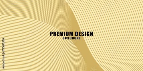 Premium background design with white line pattern (texture) in luxury pastel colour. Abstract horizontal vector template for business banner, formal backdrop, prestigious voucher, luxe invite