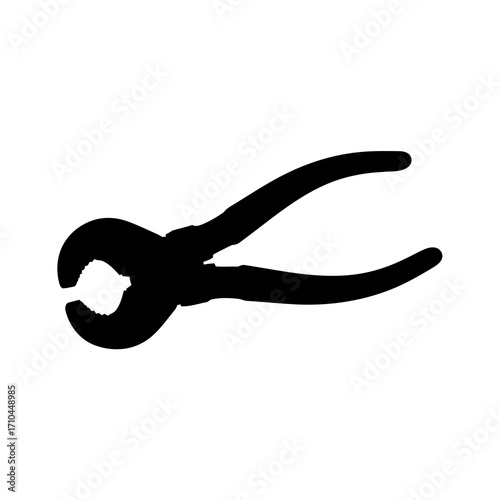 pliers isolated on white background