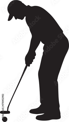 Golfer Silhouette