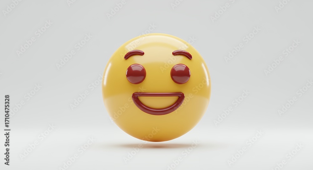 Fototapeta premium Happy emoji design