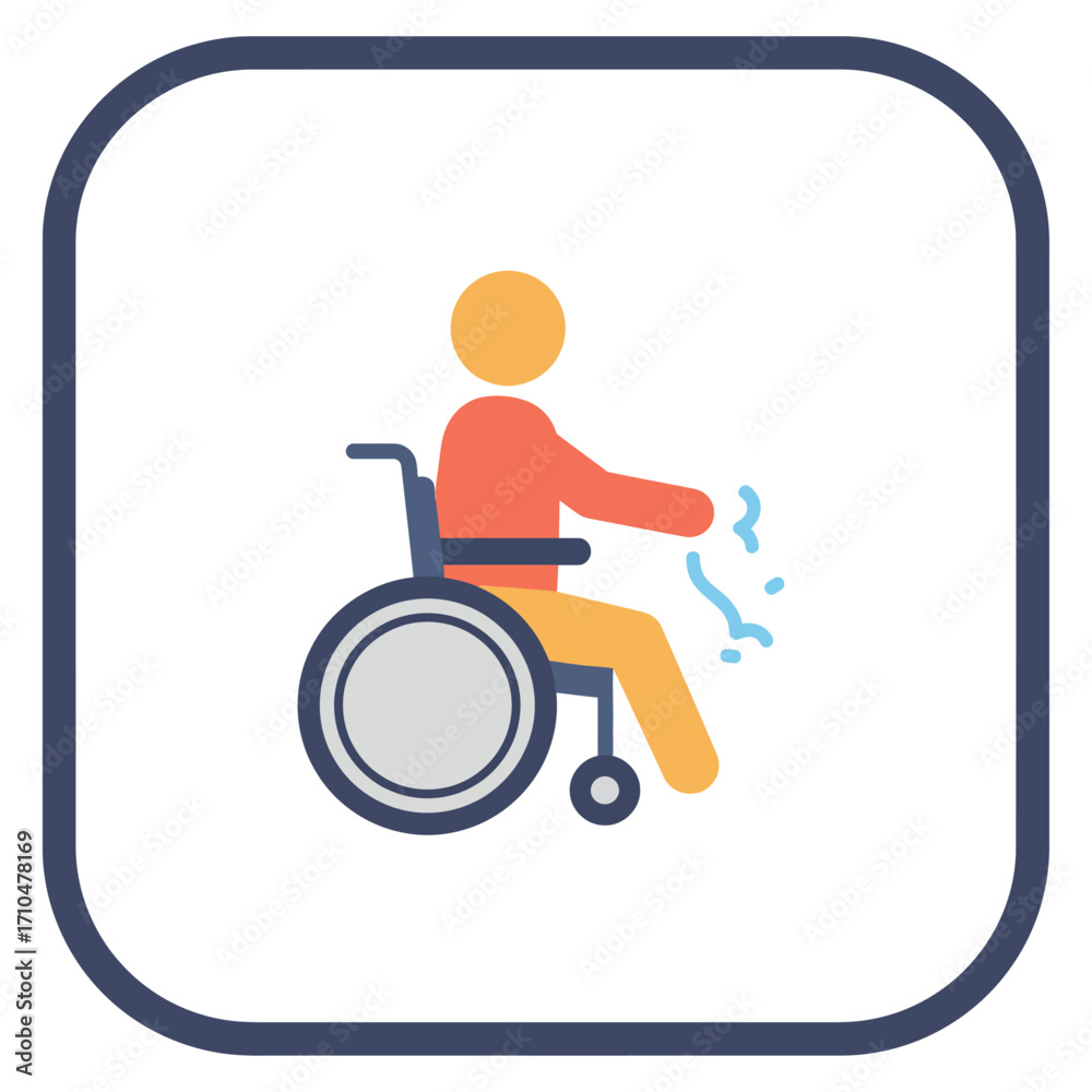 Fototapeta premium person in wheelchair shakes hand introducing disability inclusion integration overcoming accessibility challenges