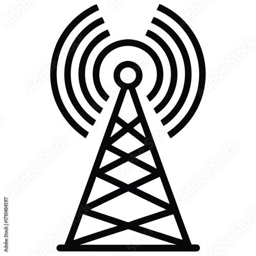 antenna vector icon