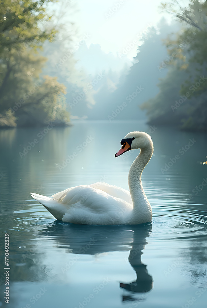 Fototapeta premium The Water Dove