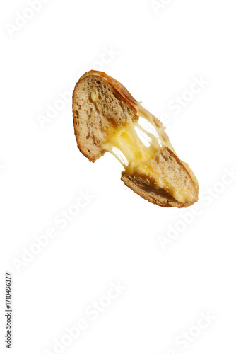 Italian melted cheese bread 