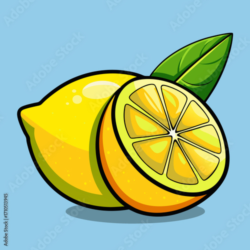 Slices of juicy citrus fruits, including lemon, lime, and orange, are isolated against a white background