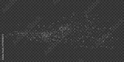 Bokeh light lights effect background. White png dust light.	
