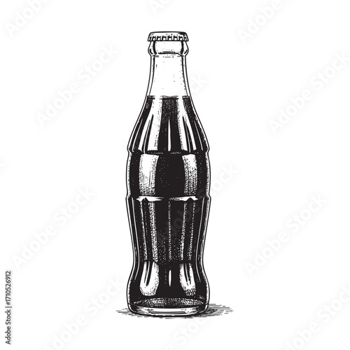 vintage soda bottle