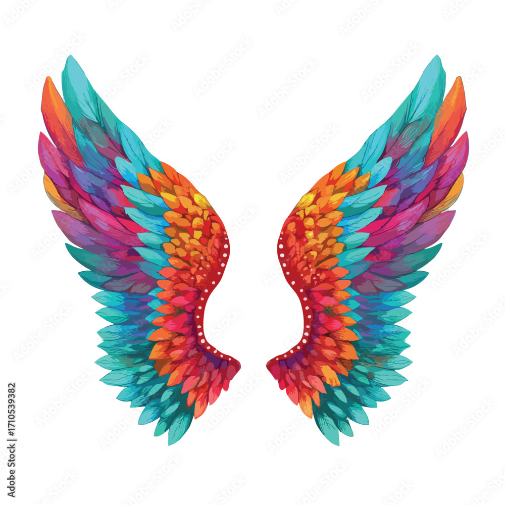 Obraz premium broken angel wings