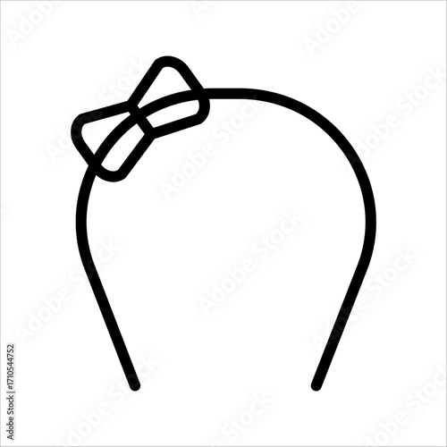 Hair Band icon in vector. Logotype