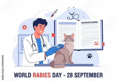World Rabies Day – 28 September: Cat Vaccination Awareness