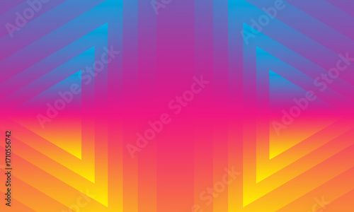 Colorful gradient graphic abstract for background.