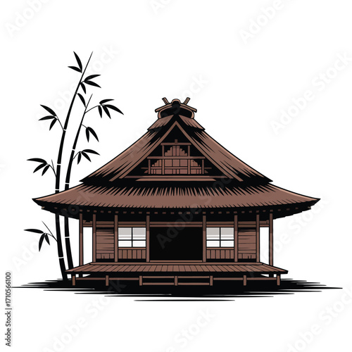 japanese temple roof