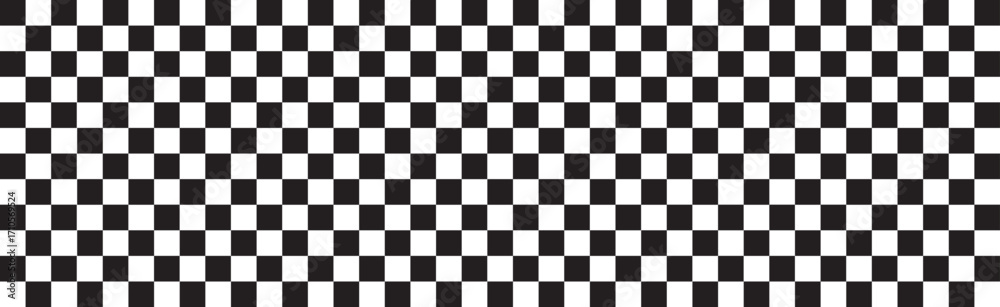 Fototapeta premium Vector checker chess abstract seamless background.