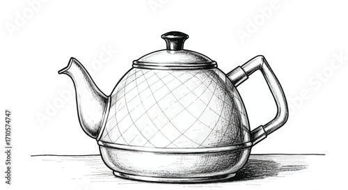 antique tea pot