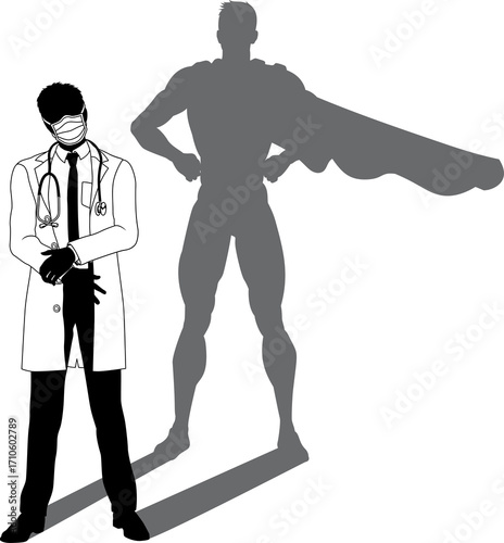 Superhero Doctor With Super...