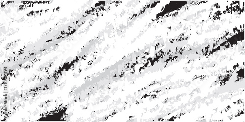 Abstract Black and White Ink Wash Texture with Streaks and Splashes.