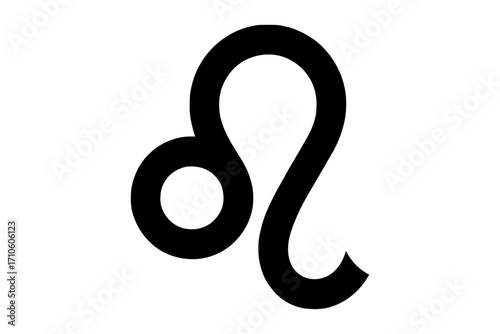 Leo zodiac sign symbol astrology silhouette