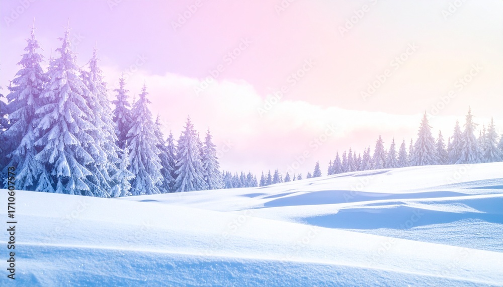 Obraz premium カラフルな冬のイメージ画像