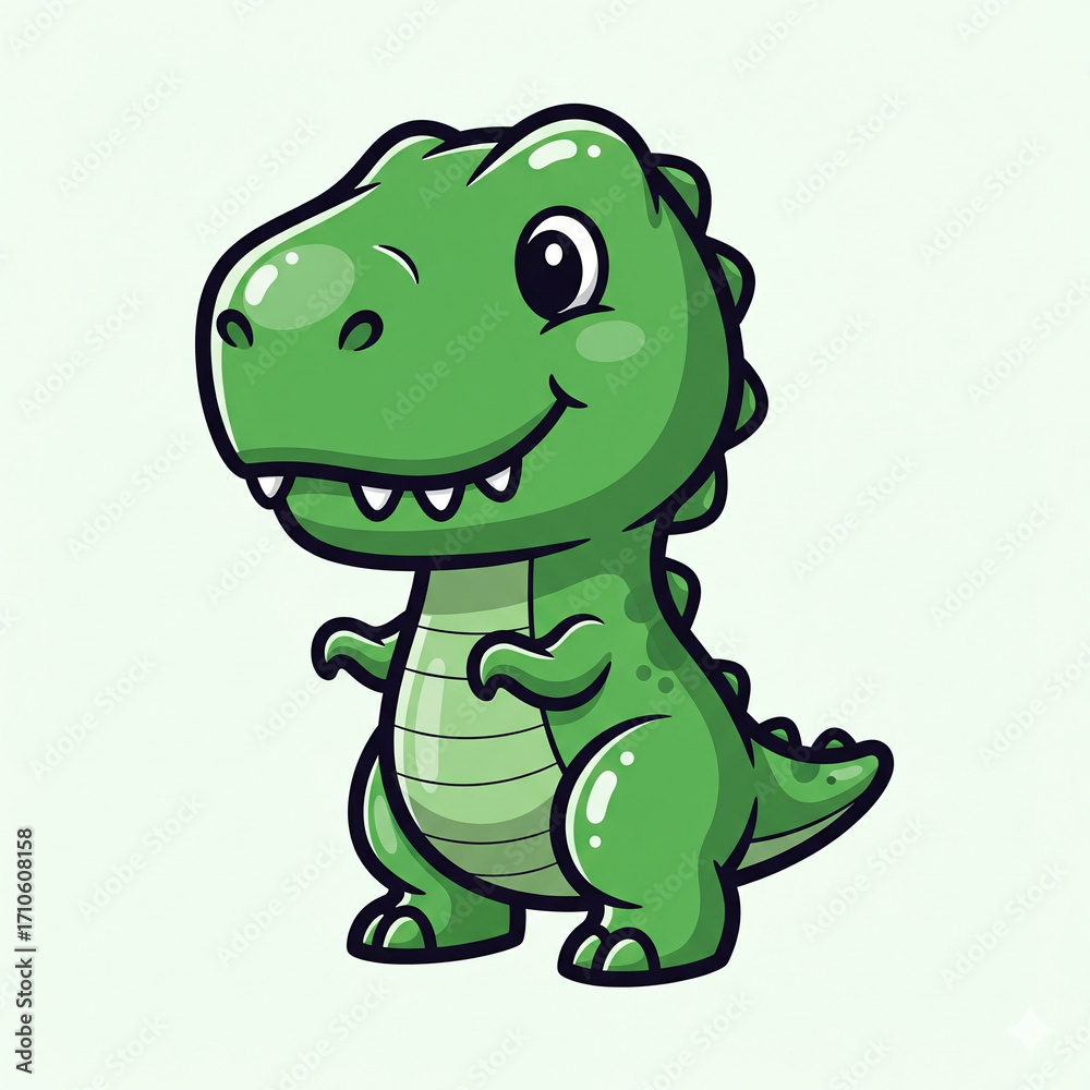 Fototapeta premium Dinosaur icon