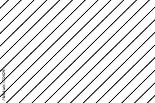 Картината върху платно Black diagonal line pattern for background, texture, stripe, abstract, and decor