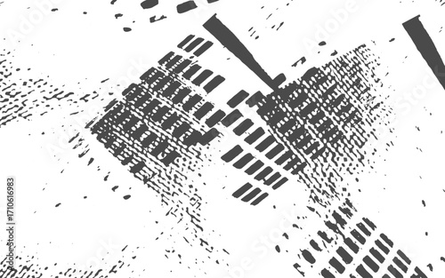 Transparent PNG available
Monochrome texture composed of irregular graphic elements. Distressed uneven grunge background.Distress Overlay Texture For Design, Vector illustration