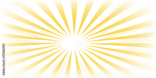 Background illustration of a yellow image that spreads radially