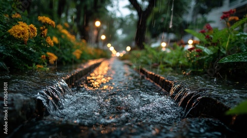 Smart urban stormwater management systems utilize AI to control drainage infrastructure dynamically, reducing flooding and improving water quality in metropolitan regions.