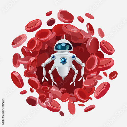 Nanoroboter im Blut