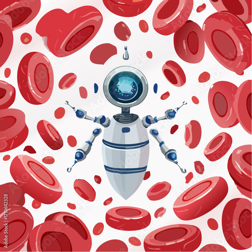 Nanoroboter im Blut