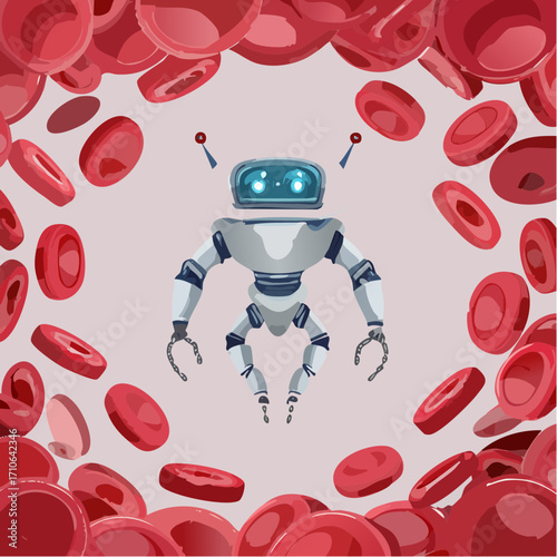 Nanoroboter im Blut
