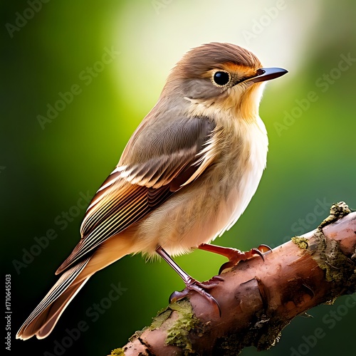 Close-up of a small bird perched