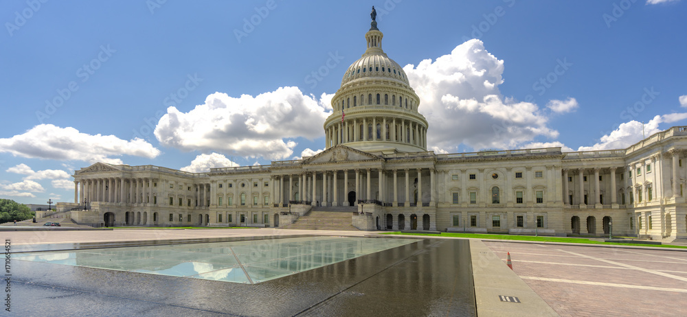 Fototapeta premium Washington DC. Capitol dome. Congress and Senate. American Symbol.