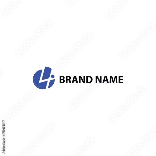4 number logo , circle logo 