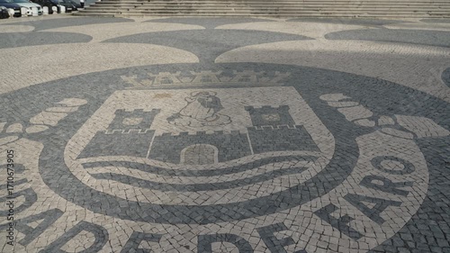 city center of Faro, popular travel destination, Algarve.