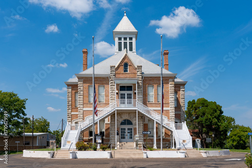 Grimes County Courthouse in Anderson, Texas