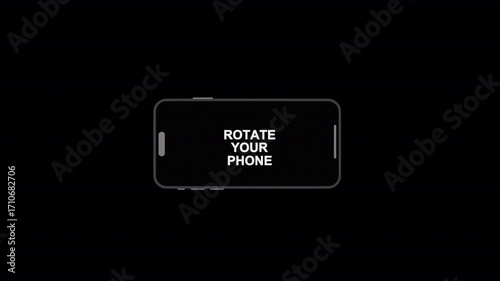 Rotate Your Phone Animated