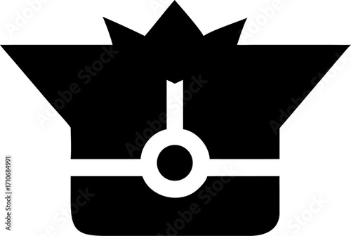 crown, coronet, tiara, headpiece, royal, monarch, sovereign, emperor, empress, regal, regalia, insignia, heraldic, aristocratic, majestic, ornate, decorated, stylized, silhouette, black and white, min
