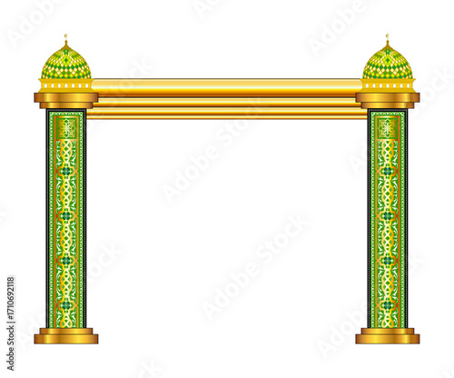 islamic gate , portal (artwork 1)