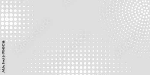 Dot white gray wave light technology texture background. Abstract big data digital concep abstract modern