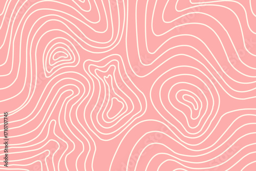 Raw Salmon fillet texture, fish pattern. Vector background with salmon stripes.