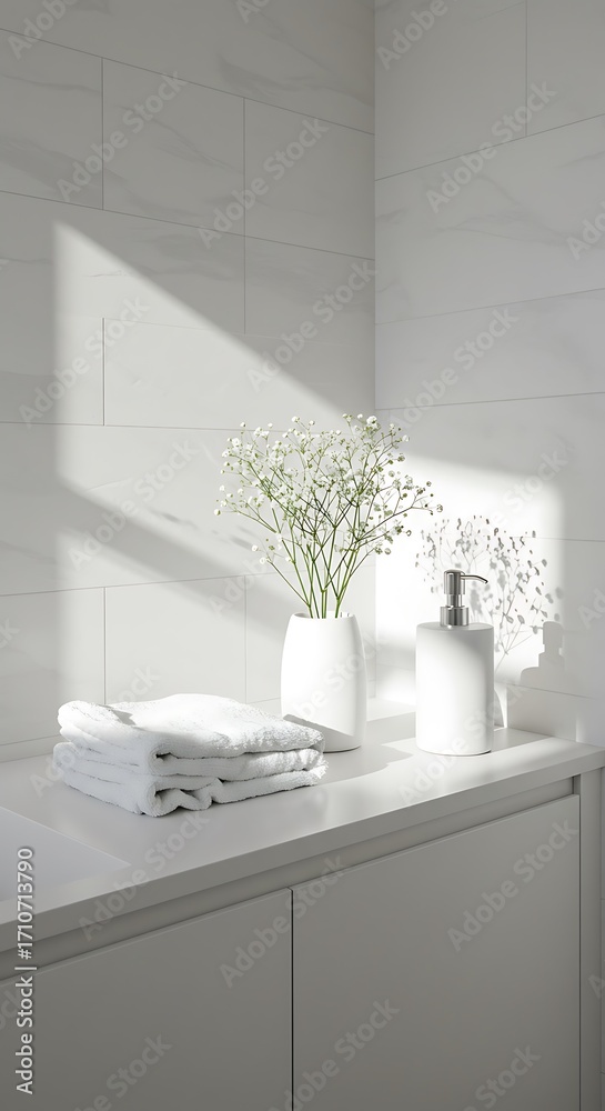 Fototapeta premium Sunlit Serenity